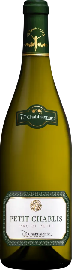 vue du vin la Chablisienne Aoc Petit Chablis Cubi