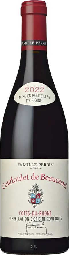 photo du vin Magnum Château de Beaucastel Côtes du Rhône Coudoulet Rouge 2022