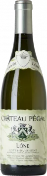 vue du vin Château Pégau Côtes du Rhône Cuvée Lône