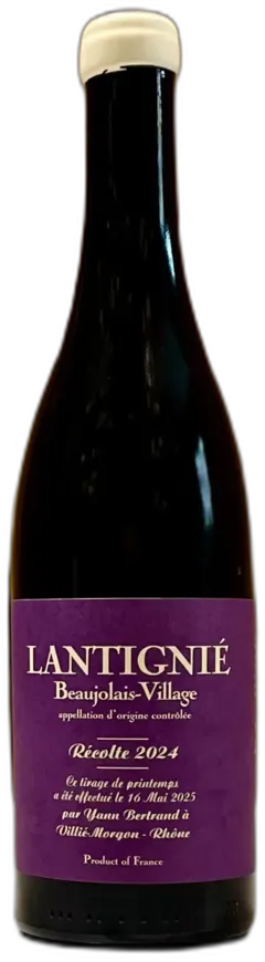 aperçu du vin Beaujolais Village Lantigniã© Yann Bertrand