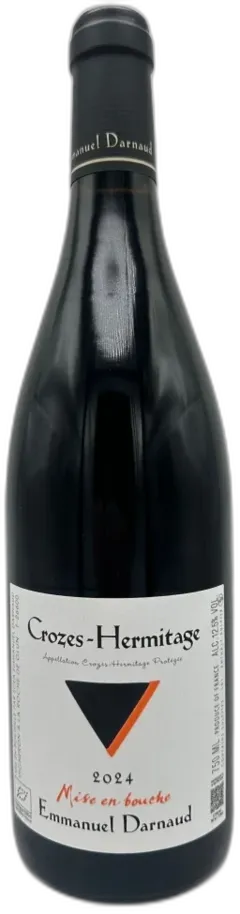 photo du vin Domaine Emmanuel Darnaud Mise en Bouche Crozes-Hermitage 2024 Vallée du Rhône France