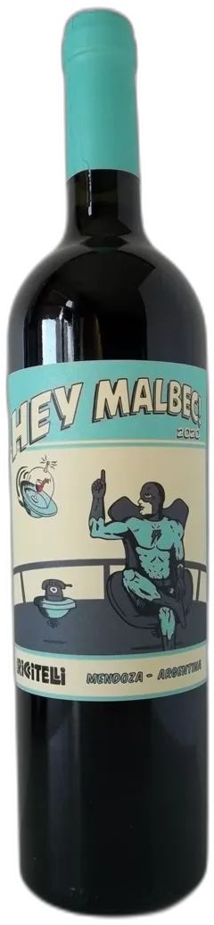 illustration du vin Hey Malbec 2024 Matias Riccitelli Argentine