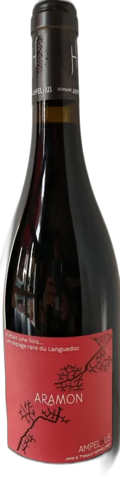 image du vin Vin de France Aramon Rouge Bio 2024 Domaine Ampelhus à Lunel