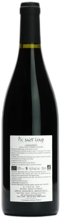 photo du vin Pic Saint Loup Bonne Pioche Domaine Clavel