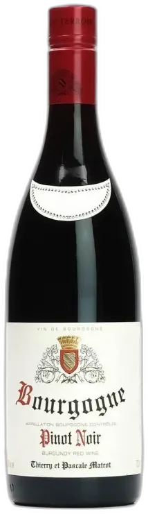 illustration du vin Bourgogne Pinot Noir Matrot