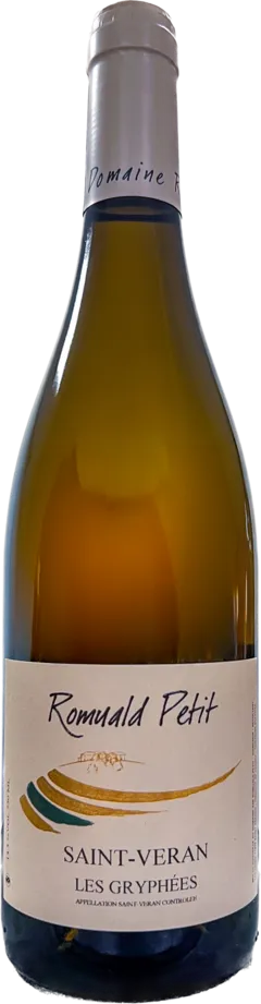 photo du vin Aoc Saint-Véran "les Gryphées" Blanc 2024 Domaine Romuald Petit