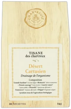 photo du vin Tisane Désert Cartusien Pères Chartreux 20 Infusettes