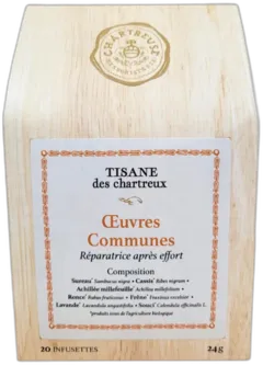 image du vin Tisane Œuvres Communes Pères Chartreux 20 Infusettes