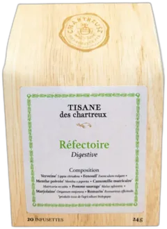 photos du vin Tisane Réfectoire Pères Chartreux 20 Infusettes