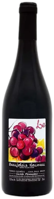 vue du vin Beaujolais Nouveau Cuvée Première 2024 Jean-Paul Brun