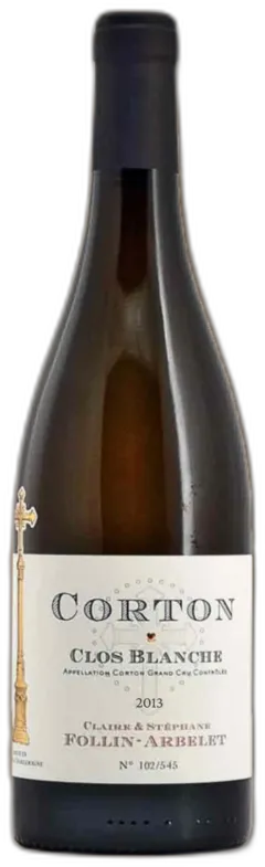 photo du vin Corton Grand Cru Clos Blanche