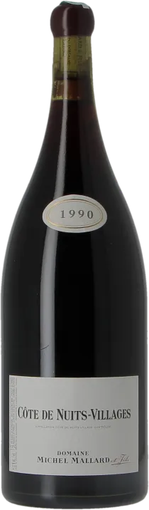 aperçu du vin Côte de Nuits Villages