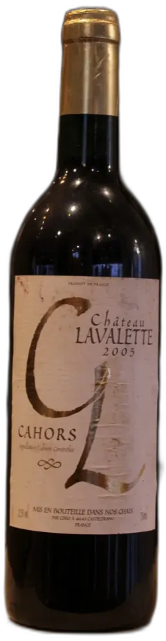 photo du vin Cahors 2005 Chateau Lavalette