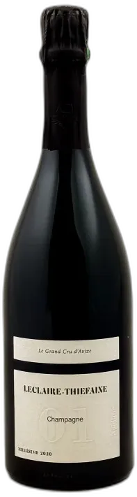 capture du vin Leclaire-Thiefaine Champagne "le Grand Cru d'Avize" 2020