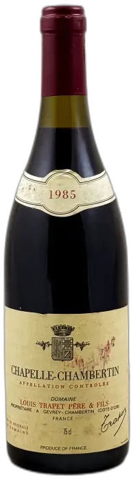 capture du vin Trapet Chapelle Chambertin