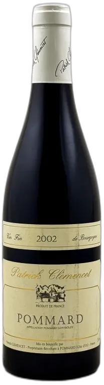 photos du vin Patrick Clémencet Pommard 2002