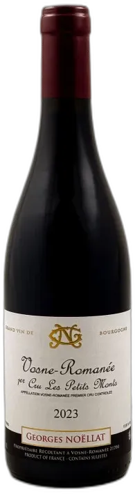 photo du vin Georges Noellat Vosne Romanée 1er Cru "les Petits Monts" 2023