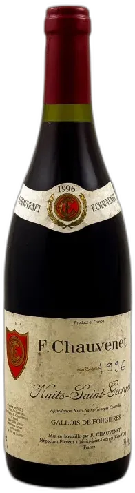 image du vin Chauvenet Nuits Saint Georges 1996