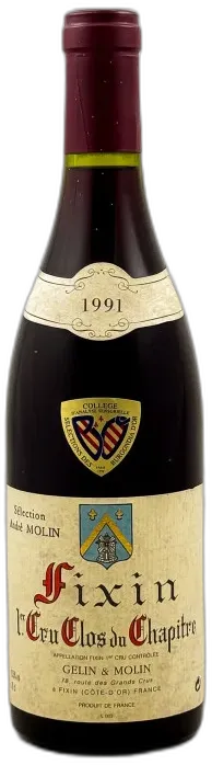 photo du vin Clos du Chapitre