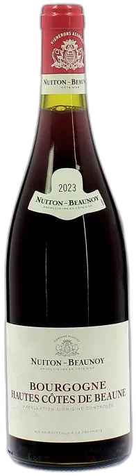 photo du vin Hautes Côtes de Beaune Domaine Nuiton Beaunoy
