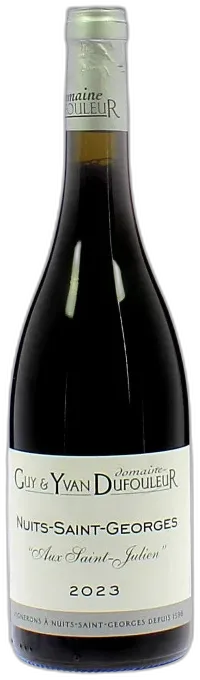 aperçu du vin Domaine Guy & Yan Dufouleur Aux Saint-Julien