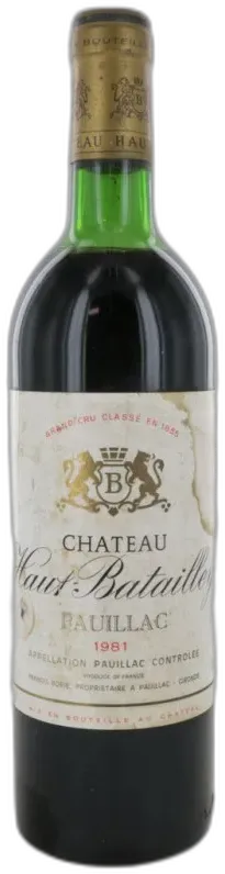photo du vin Château Haut Batailley