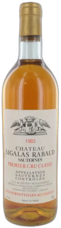 photos du vin Château Sigalas-Rabaud
