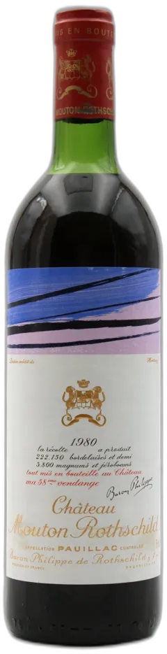 photo du vin Château Mouton Rothschild