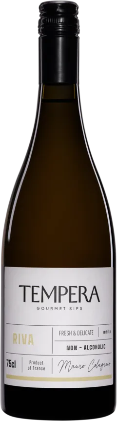 illustration du vin Tempera Boisson Infusé Sans Alcool "Riva" Blanc