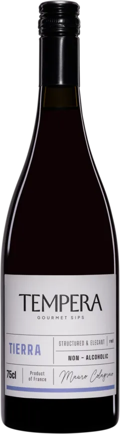 image du vin Tempera Boisson Infusé Sans Alcool "Tierra" Rouge