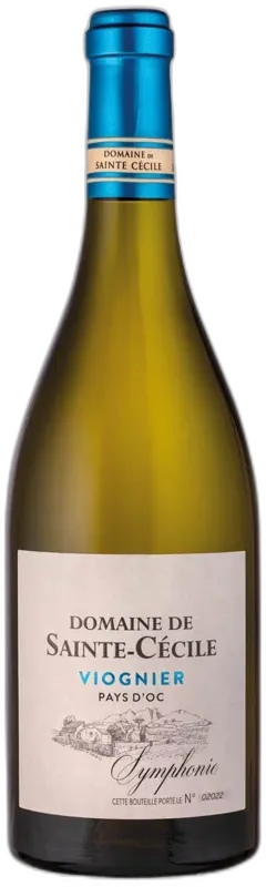 photo du vin Pays d’oc Igp Viognier Symphonie Domaine Sainte-Cécile 2024
