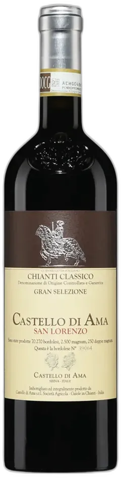 capture du vin Chianti Classico Gran Selezione Docg San Lorenzo Castello di Ama 2021