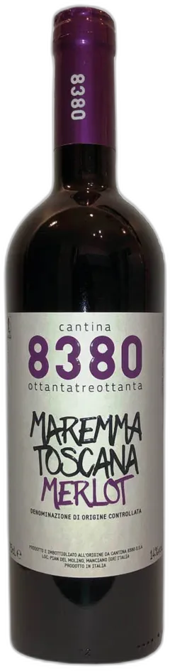 photo du vin Maremma Toscana Doc Merlot Cantina 8380 2022