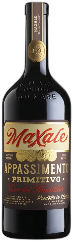 photo du vin Primitivo Appassimento Maxale