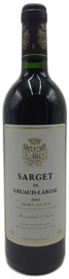 photos du vin Sarget de Gruaud-Larose