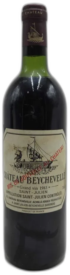 capture du vin Château Beychevelle