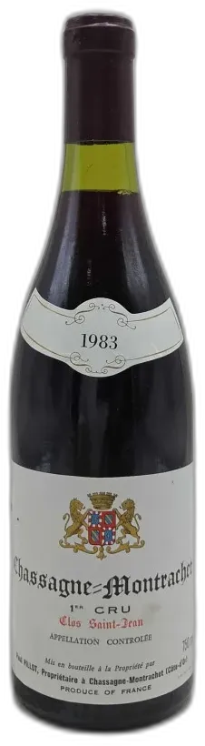 photo du vin Clos Saint Jean