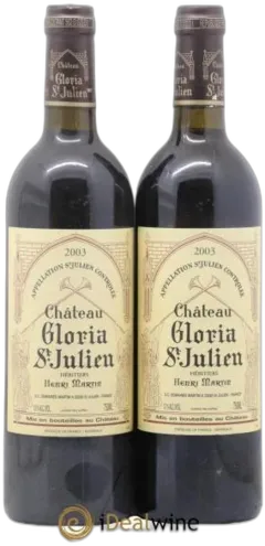 photo du vin Château Gloria