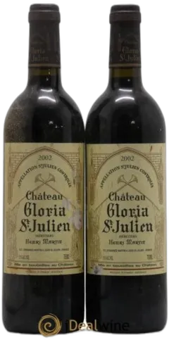 photo du vin Château Gloria