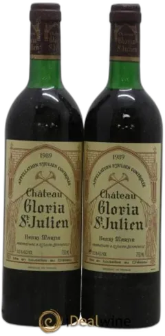 photo du vin Château Gloria