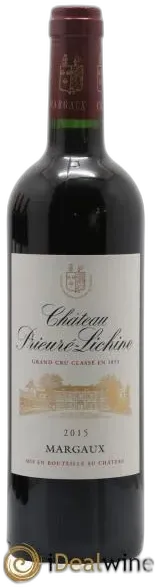 photo du vin Château Prieuré Lichine
