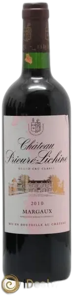 photo du vin Château Prieuré Lichine