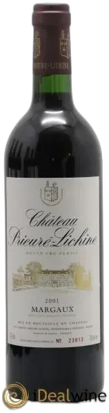photo du vin Château Prieuré Lichine