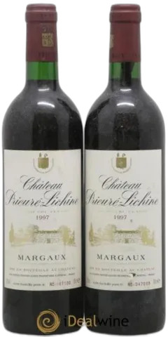 photo du vin Prieuré Lichine