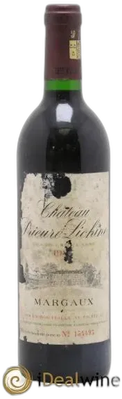 photo du vin Château Prieuré Lichine