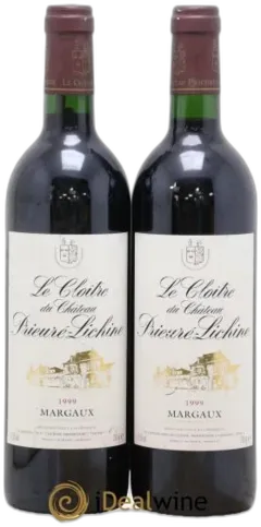 image du vin Cloître de Prieuré Lichine