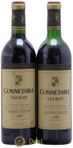 capture du vin Connétable de Talbot