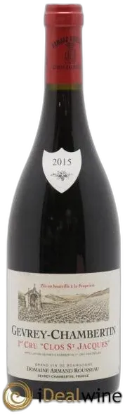 image du vin Clos Saint-Jacques