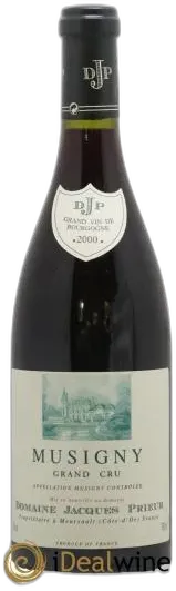image du vin Musigny Grand Cru Jacques Prieur