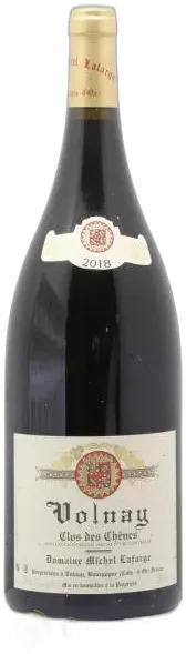 vue du vin Volnay 1er Cru Clos des Chênes